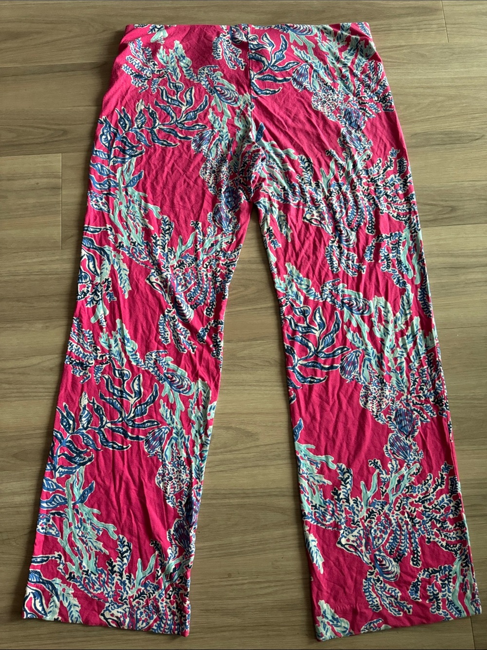 Lilly Pulitzer Georgia May Palazzo in Capri Pink Samba Print Size XL Stretch